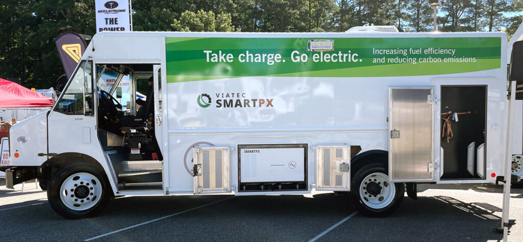 Utilimaster Presents Duke Energy Step Van at EUFMC