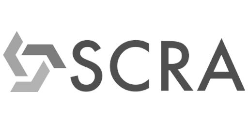 SCRA logo.