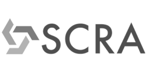 SCRA logo.
