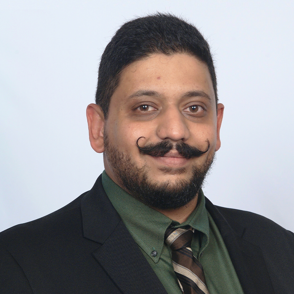 Portrait of Neeraj Chirmulay.