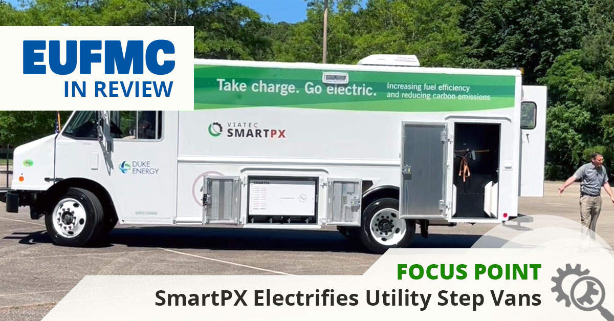 EUFMC In Review: SmartPX Electrifies Utility Step Vans