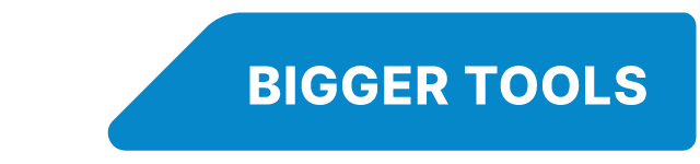bigger tools flipped